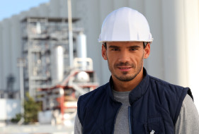 craftsman on a construction site